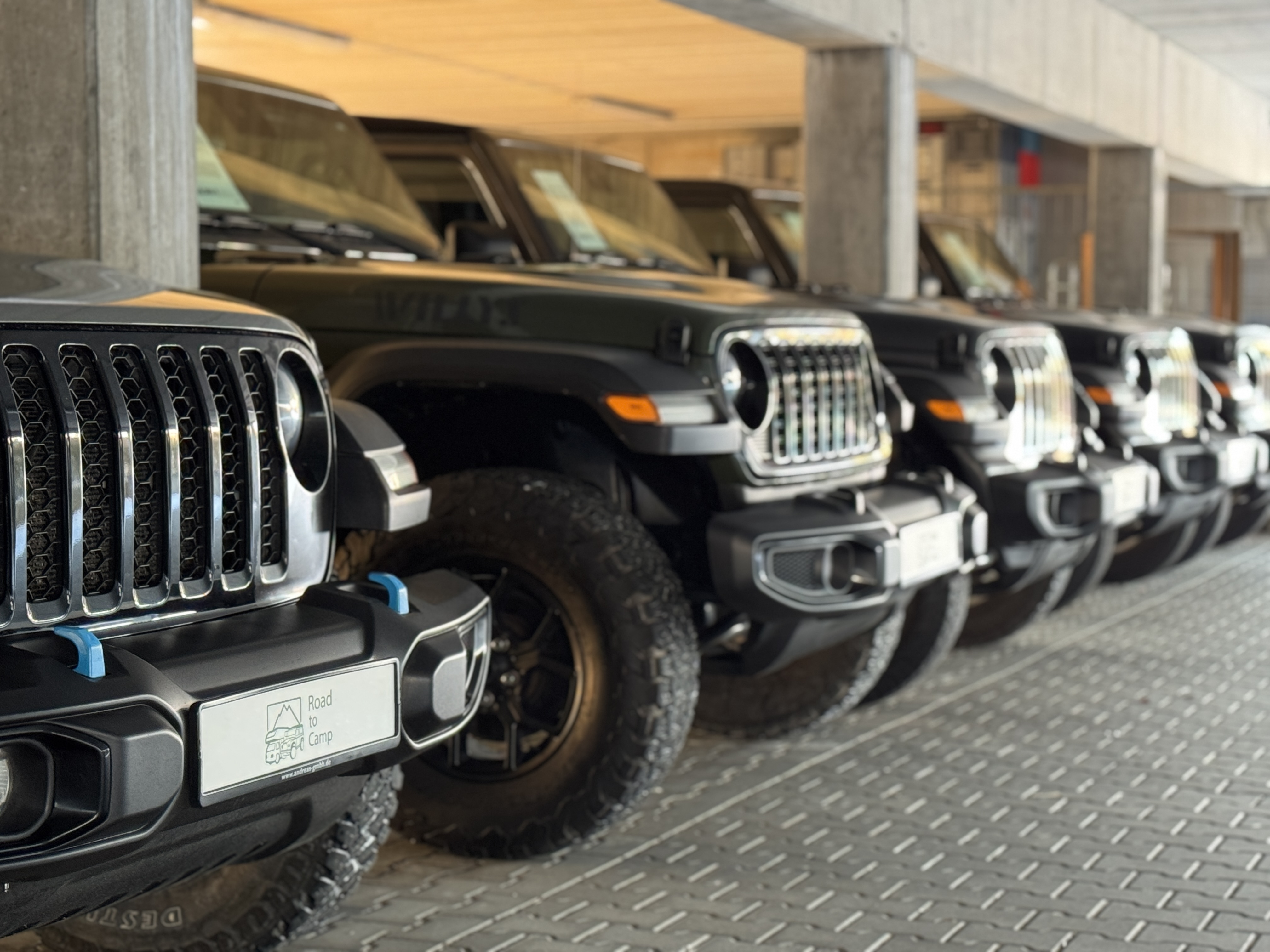 Jeep Wrangler Flotte – Road to Camp GmbH Dietzenbach